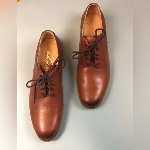 Frye Brown Leather Oxfords